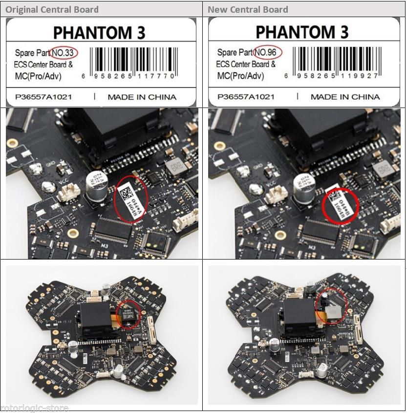 Phantom best sale 3 controls